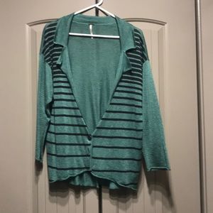 Free People Open Knit Linen Sweater